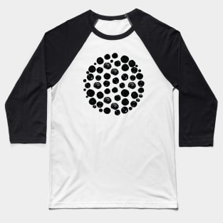 Polka dots Baseball T-Shirt